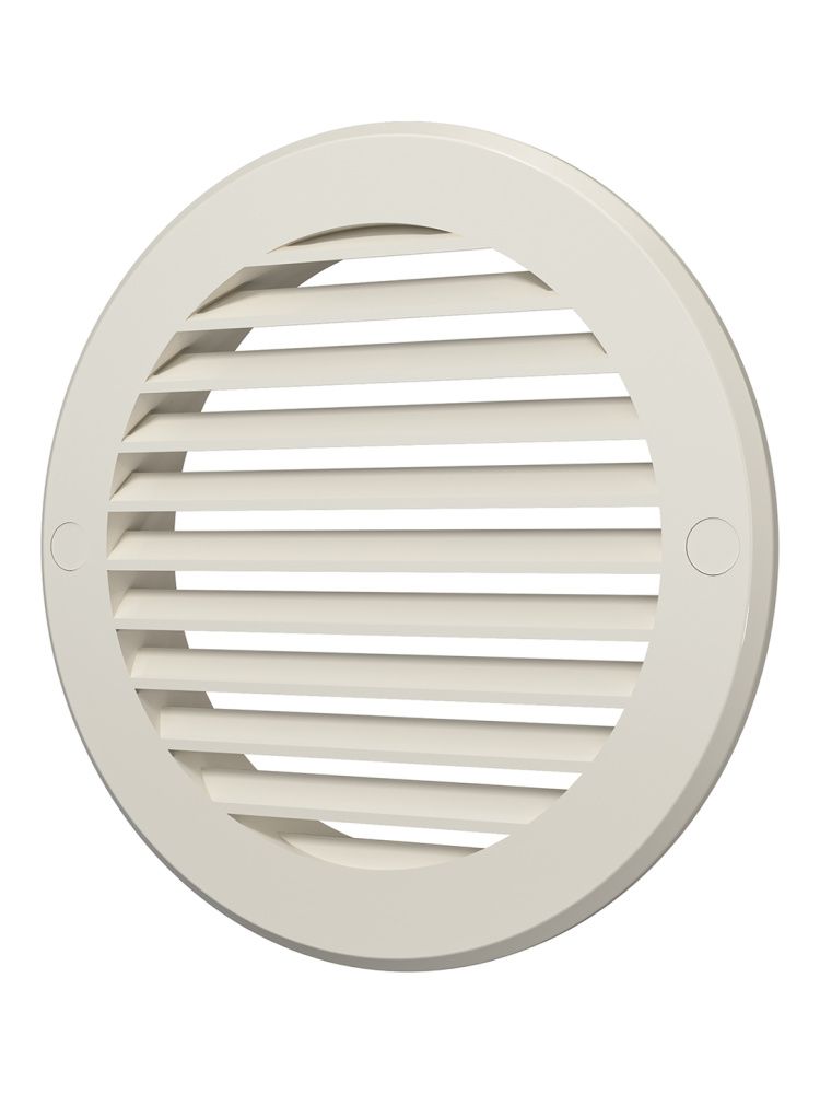 Решетка вентиляционная РКН фланец D160 D196 ASA Ivory ERA