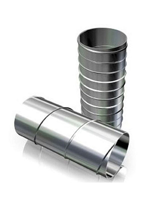 Воздуховод DG D400 L2м оцинк.сталь ERA PRO