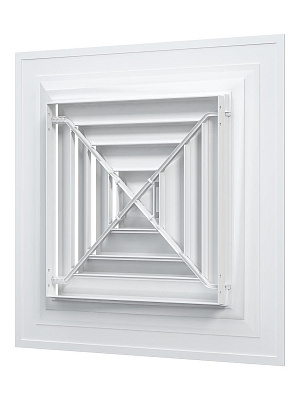 Диффузор CD 595х595 алюминий ERA PRO