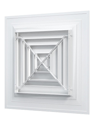 Диффузор CD 595х595 алюминий ERA PRO