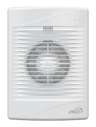 Вентилятор накладной STANDARD D100 сетка обр.клапан ET ERA