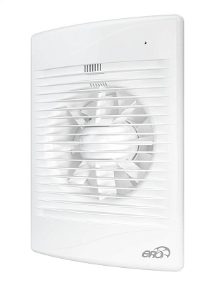 Вентилятор накладной STANDARD D125 сетка обр.клапан ET ERA