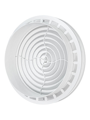 Диффузор DK фланец D200 сетка D244 пластик ERA