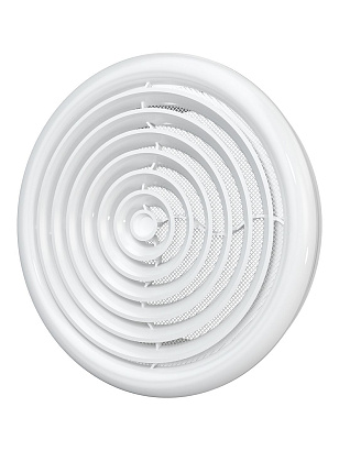 Диффузор DK фланец D150 сетка D200 пластик ERA