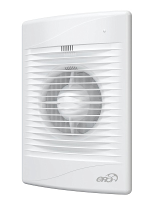 Вентилятор накладной STANDARD D100 сетка обр.клапан ET ERA