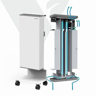 Рециркулятор VAKIO reFLASH 60 с мобильным основанием